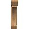 Ekena Millwork Thorton Slat Rough Sawn Bracket w/ Offset Brace, Western Red Cedar, 8"W x 32"D x 36"H BKT0806X32X36THR06RWR - alternate 2